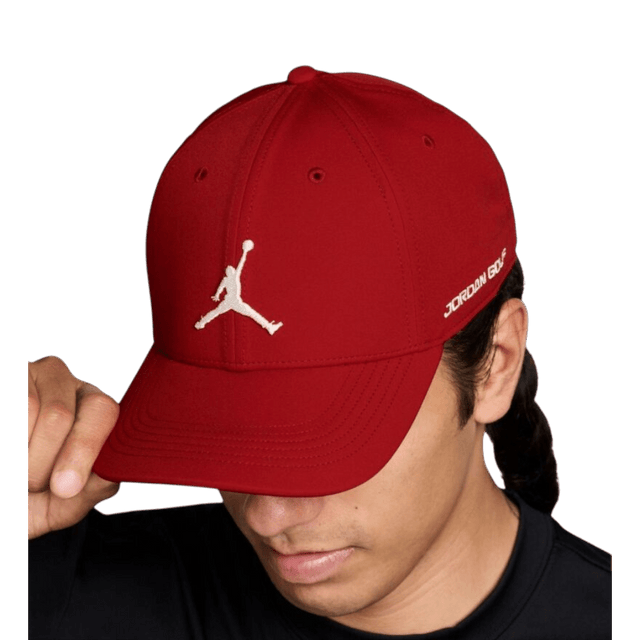 Nike Jordan Club Dri-Fit Red Golf Cap - One Golf