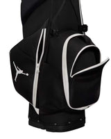 Nike Jordan FadeAway Black/Pale Ivory Stand Bag - One Golf