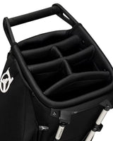 Nike Jordan FadeAway Black/Pale Ivory Stand Bag - One Golf