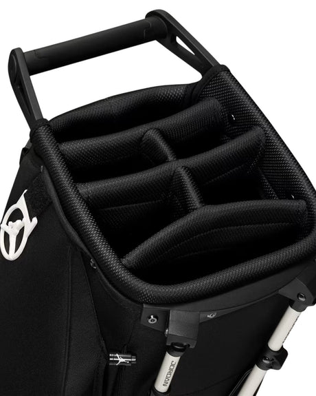 Nike Jordan FadeAway Black/Pale Ivory Stand Bag - One Golf