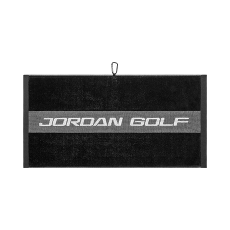 Nike Jordan Utility 2.0 Black/White Golf Towel - One Golf
