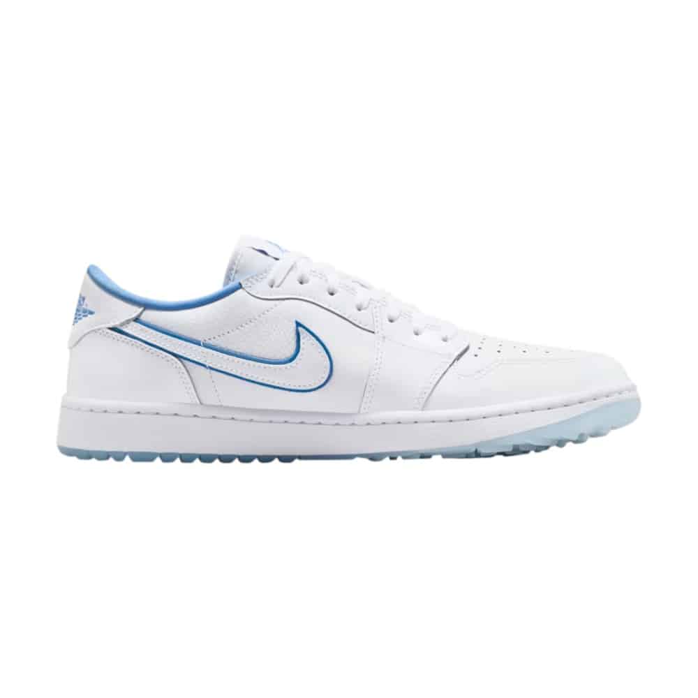 Nike Air Jordan 1 Low G White/Blue Tint Golf Shoes – One Golf