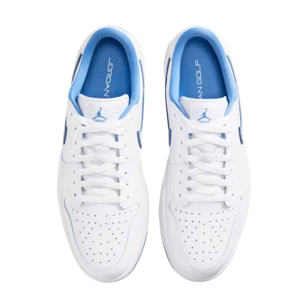 Nike Air Jordan 1 Low G White/Blue Tint Golf Shoes – One Golf