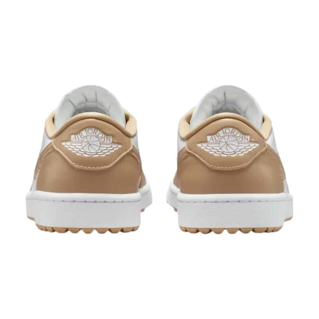 Nike Air Jordan 1 Low G White/Linen Golf Shoes