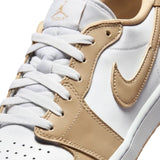 Nike Air Jordan 1 Low G White/Linen Golf Shoes