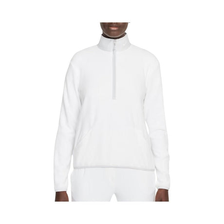Nike Womans L/S White Victory 1/2 Zip - One Golf