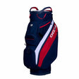 OGIO Silencer Red/White/Blue Cart Bag - One Golf