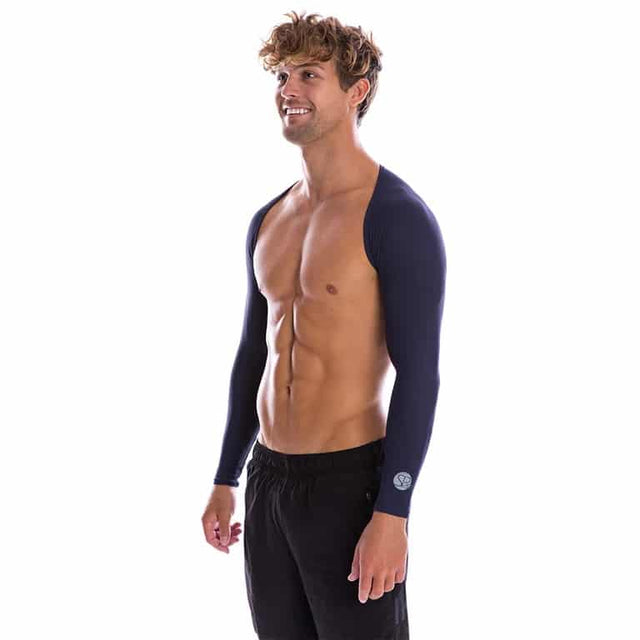 Sparms Navy Shoulder Wrap