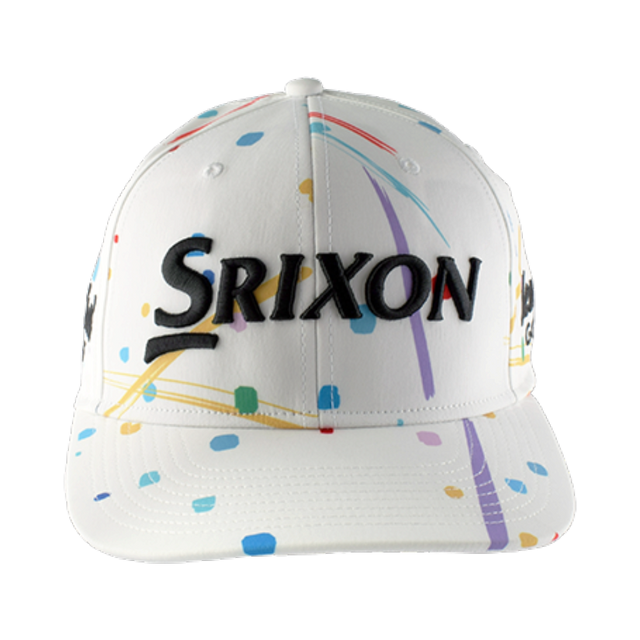 Srixon Splatter Paint White Men's Cap