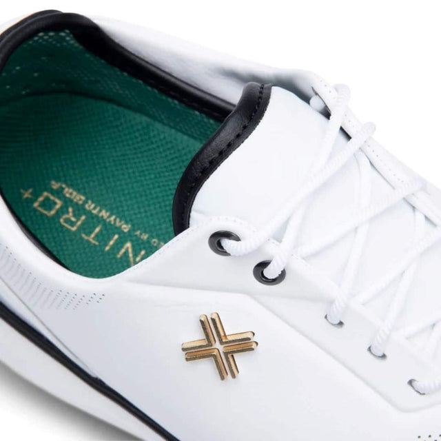 PAYNTR Match Day White SC Golf Shoes