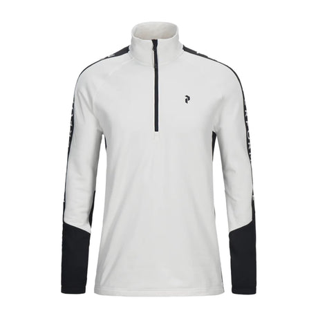Peak Performance White Stretch Rider Half-Zip - One Golf