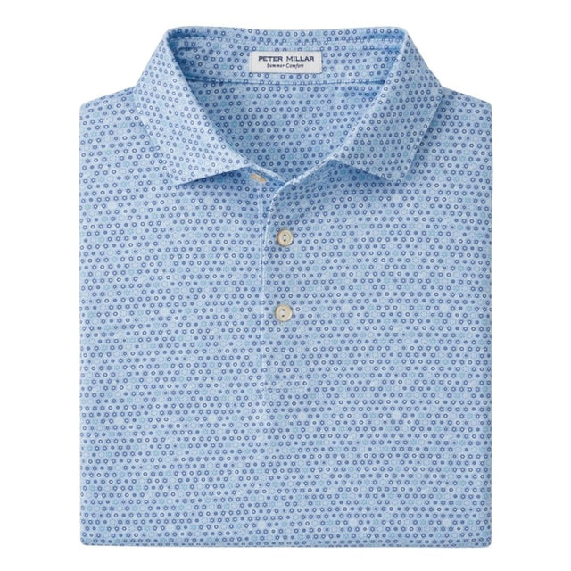Peter Millar Ferdinand Performance Sky Polo - One Golf