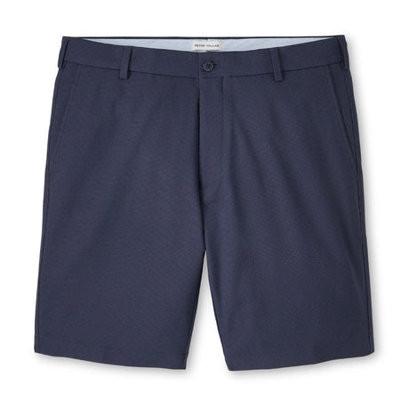 Peter Millar Salem Houndtooth Navy Shorts - One Golf