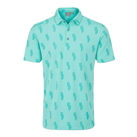 Ping Arizona Aruba Blue Polo - One Golf