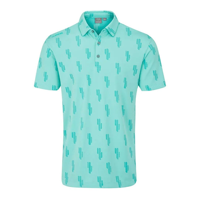 Ping Arizona Aruba Blue Polo - One Golf