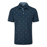 Ping Golf Putter Navy Polo - One Golf