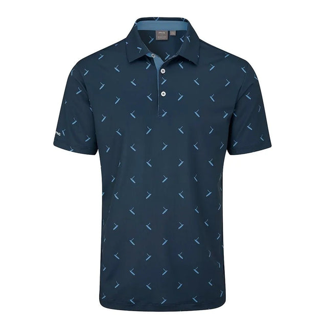Ping Golf Putter Navy Polo - One Golf