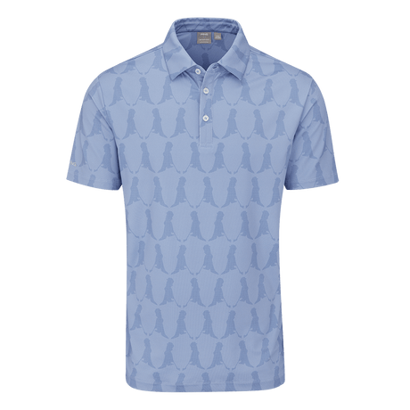 Ping Mr Ping Blue Polo Shirt - One Golf