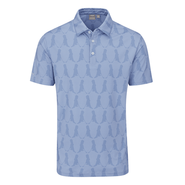 Ping Mr Ping Blue Polo Shirt - One Golf