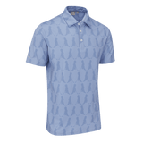 Ping Mr Ping Blue Polo Shirt - One Golf