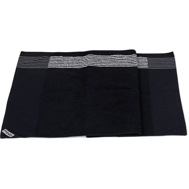 Ping Players Black Towel - One Golf
