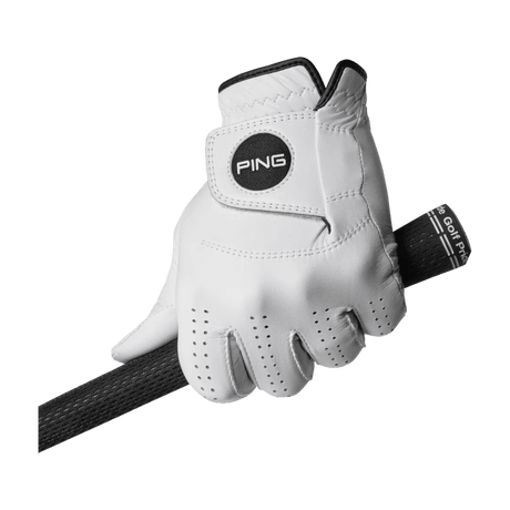 Ping Tour Men's Leather White Glove - One Golf