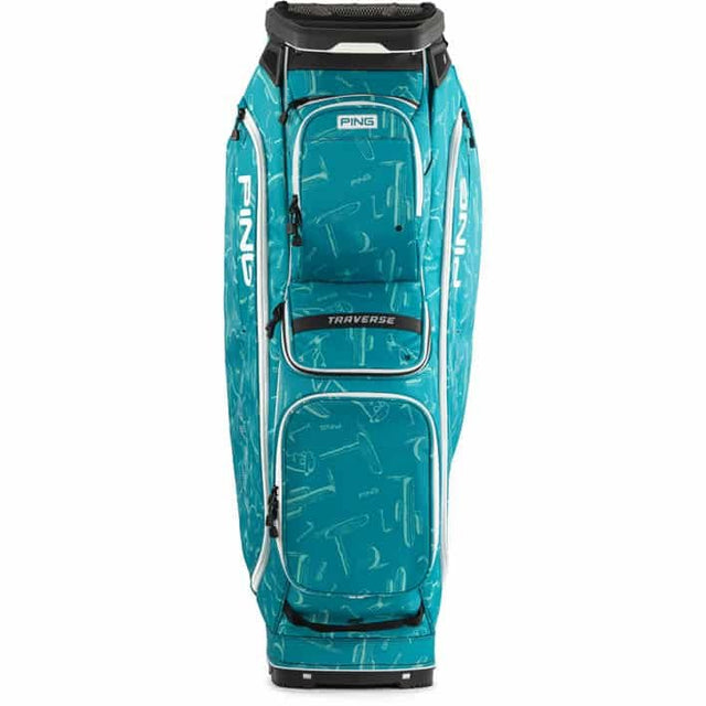 Ping Traverse 244 Teal Golf Bag - One Golf