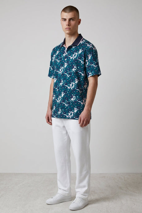 Ping x AP Floral Cold Green Polo - One Golf