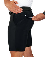 Primo Men's Black Golf Shorts