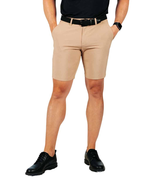 Primo Men's Khaki Golf Shorts