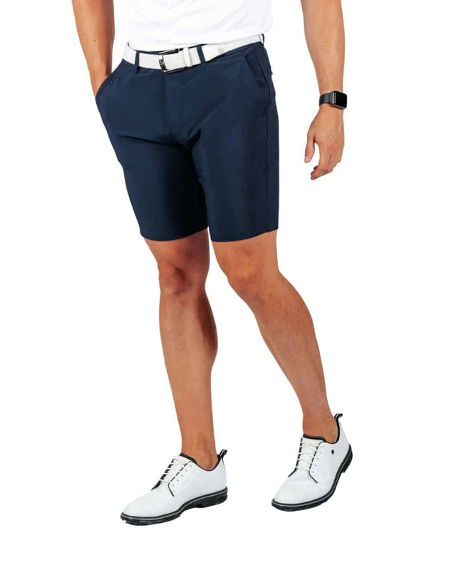 Primo Men's Navy Blue Golf Shorts