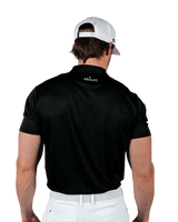 Primo Black Blade Collar Polo - One Golf
