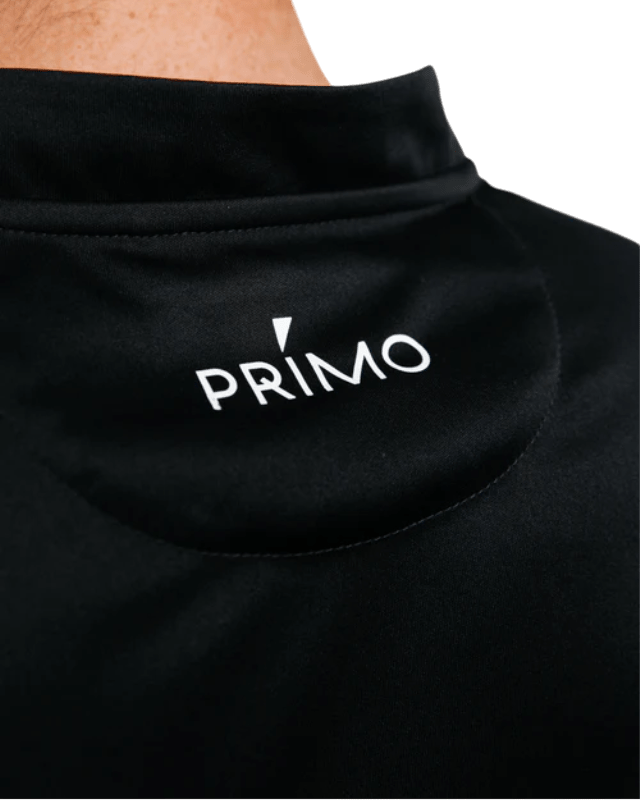 Primo Black Blade Collar Polo - One Golf