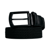 Primo Black Pro Braided Belt - One Golf