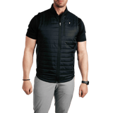 Primo Black Puff Vest Jacket - One Golf