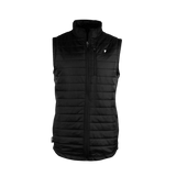 Primo Black Puff Vest Jacket - One Golf
