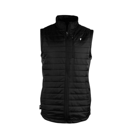 Primo Black Puff Vest Jacket - One Golf