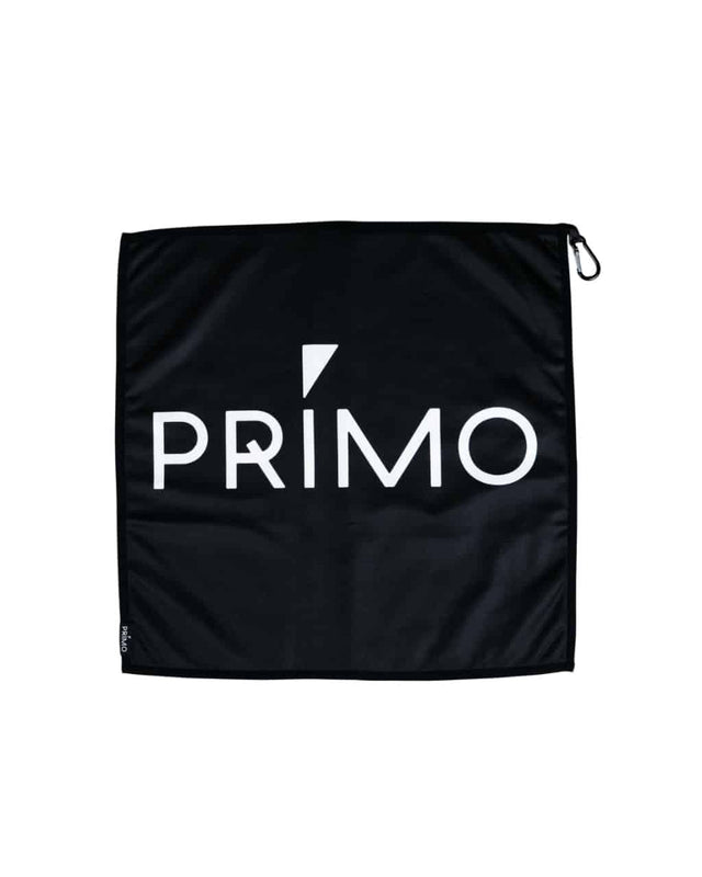 Primo Black Wordmark Towel