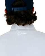 Primo & GH Light Gray Waffle Quarter Zip - One Golf