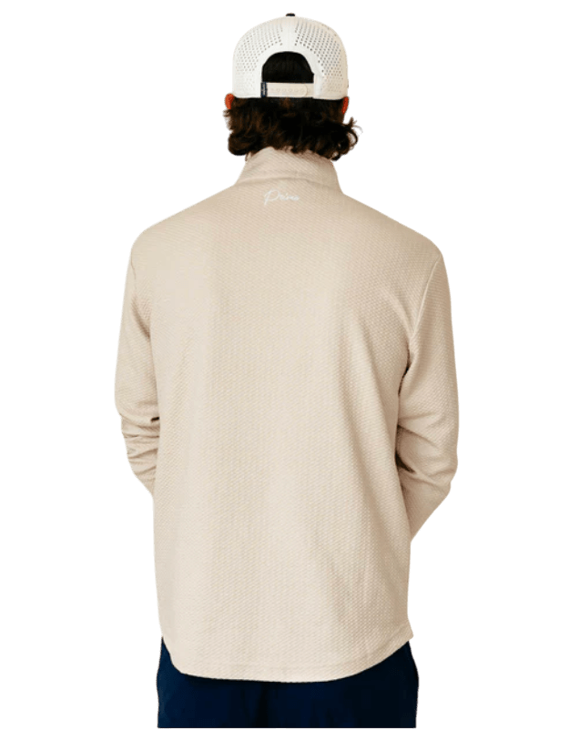 Primo & GH Sand Waffle Quarter Zip - One Golf