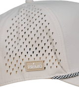 Primo & Grant Cream Rope Cursive Cap - One Golf