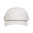 Primo & Grant Cream Rope Cursive Cap - One Golf