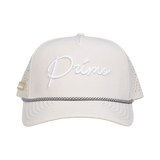 Primo & Grant Cream Rope Cursive Cap - One Golf