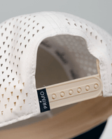 Primo & Grant Cream/Navy Rope Cursive Cap - One Golf