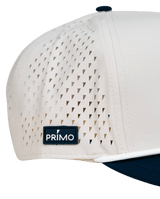 Primo & Grant Cream/Navy Rope Cursive Cap - One Golf