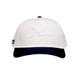 Primo & Grant Cream/Navy Rope Cursive Cap - One Golf