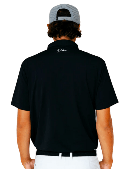 Primo & Grant Horvat Black Classic Polo - One Golf
