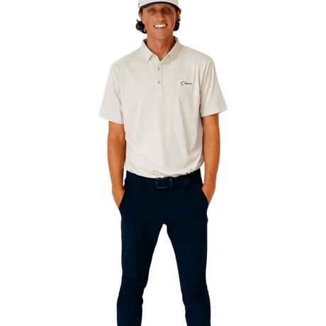 Primo & Grant Horvat Oatmeal Classic Polo - One Golf