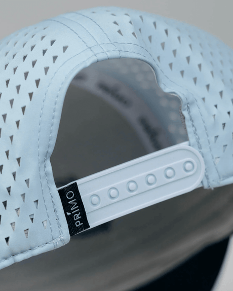 Primo & Grant Light Blue/Navy Rope Cursive Cap - One Golf