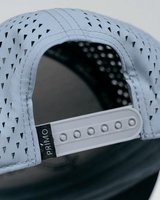 Primo & Grant Light Gray/Black Rope Cursive Cap - One Golf